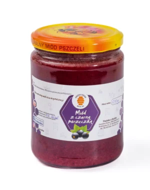 Miód z czarną porzeczką średni