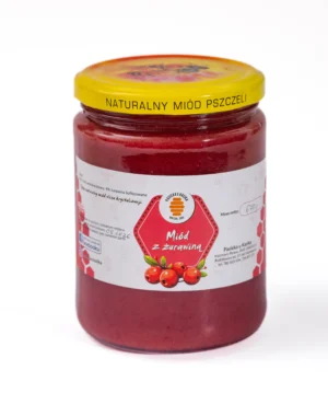 Miód z żurawiną średni