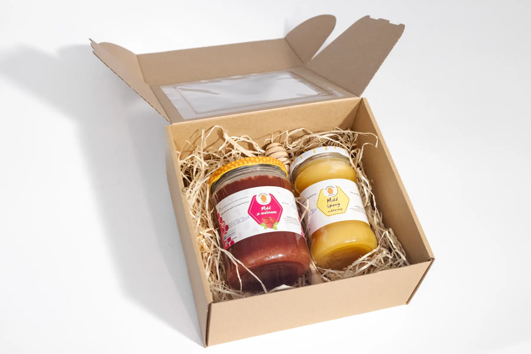 Zestaw prezentowy 2 miody 400/410/690g