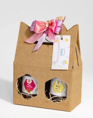 Zestaw prezentowy z 2 miodami 400/410g