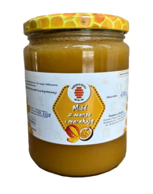 Miód z mango i marakują średni
